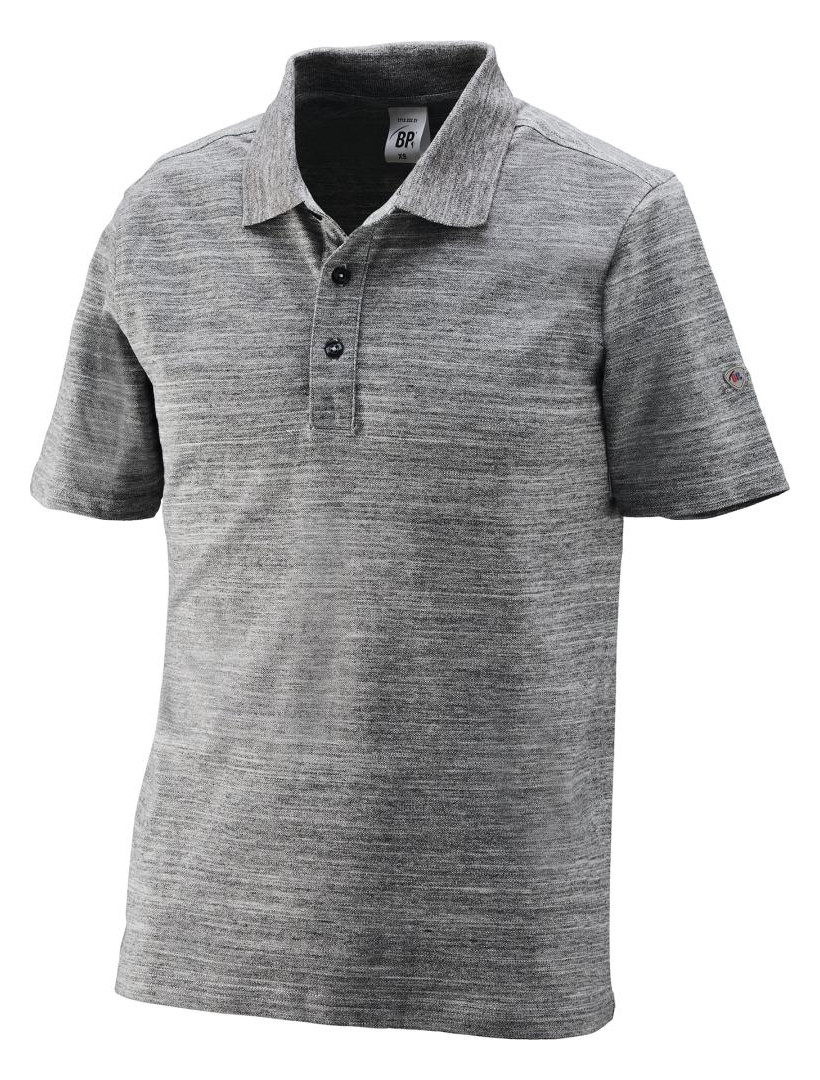 Bild Polo Shirt Sie+Ihn 1712, space weiß,Gr.2 XL - BP-0