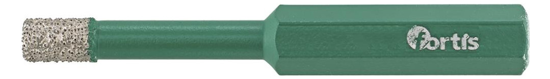 Bild Diamantbohrer 5 x 65 mm, sechskant mit K ühlwachs FORTIS-0