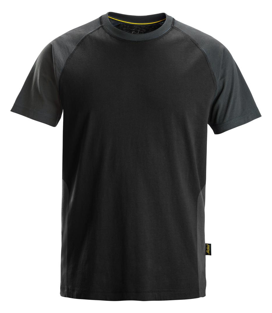 Bild 2-Farben T-Shirt XL, schw-stahlg Snicker s Snickers - SNICKERS WORKWEAR-0