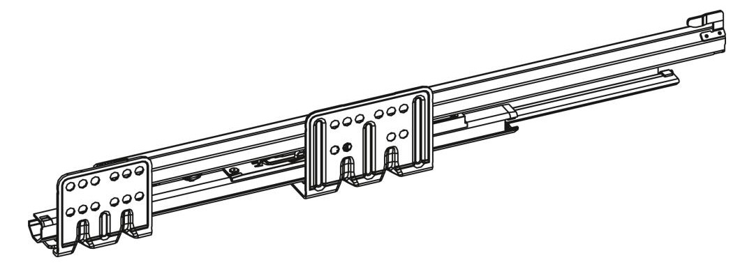 Bild Vollauszug,500mm,rechts 9240576,mit Silent System,Push-to-open - Hettich-1