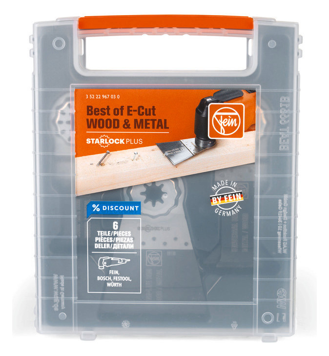 Multimaster Zubehör-Set Wood and Metal Fein 6-teilig StarlockPlus - 3