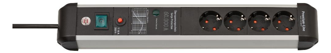 Bild Steckdosenleiste Premium-Protect-Line 4f ach DE - n.a.-0
