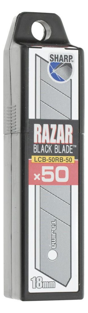 Bild Cutterklinge 18 mm RAZAR BLACK Box Inhalt 50 Stück - n.a.-1
