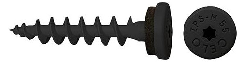 Bild CELO Isoplattenschraube IPS-H 55 Verkehr sschwarz RAL 9017-0
