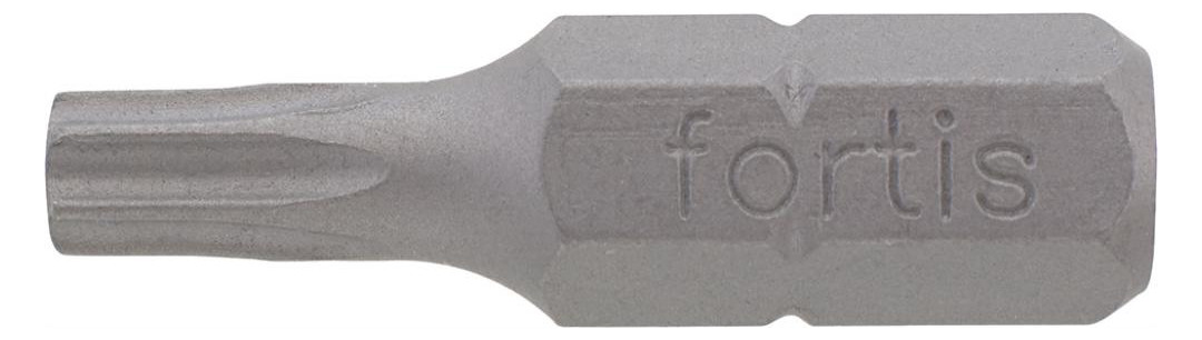 Bild Bit zähhart 1/4"" DIN3126 C6,3 T10x25mm mit Bohrung 10er Pack FORTIS-1