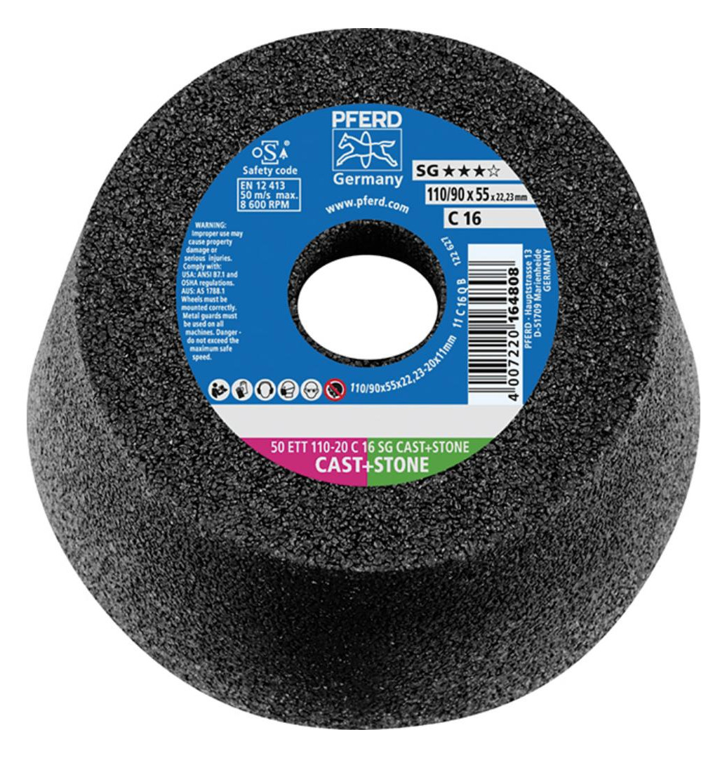 Bild Schleiftopf 20C16QSG 110x55mm PFERD-0