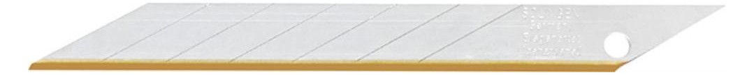 Bild Abbrechklinge TiN 9mm Pack a 10 Stück 30 Grad LUTZ BLADES - n.a.-0