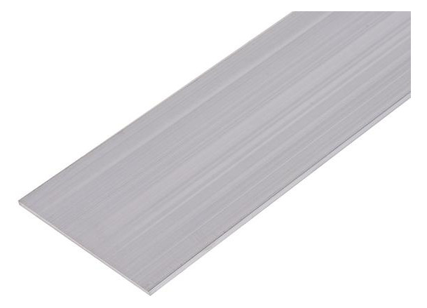 Bild Alu-Flachstange 2000/20x2 mm silberfarbi g GAH Alberts-0