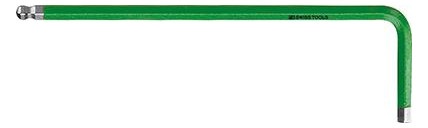 Bild Winkelschraubendreher DIN 911 Kugelkopf Rainbow 2,5mm PB Swiss Tools-0