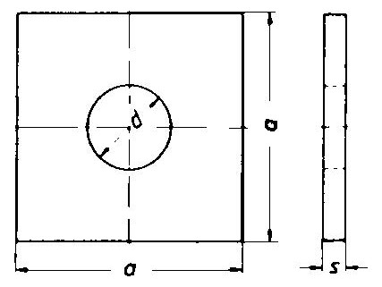 Bild Scheibe,4kt. DIN 436 17,5 verzinkt HP - E-NORMpro-1