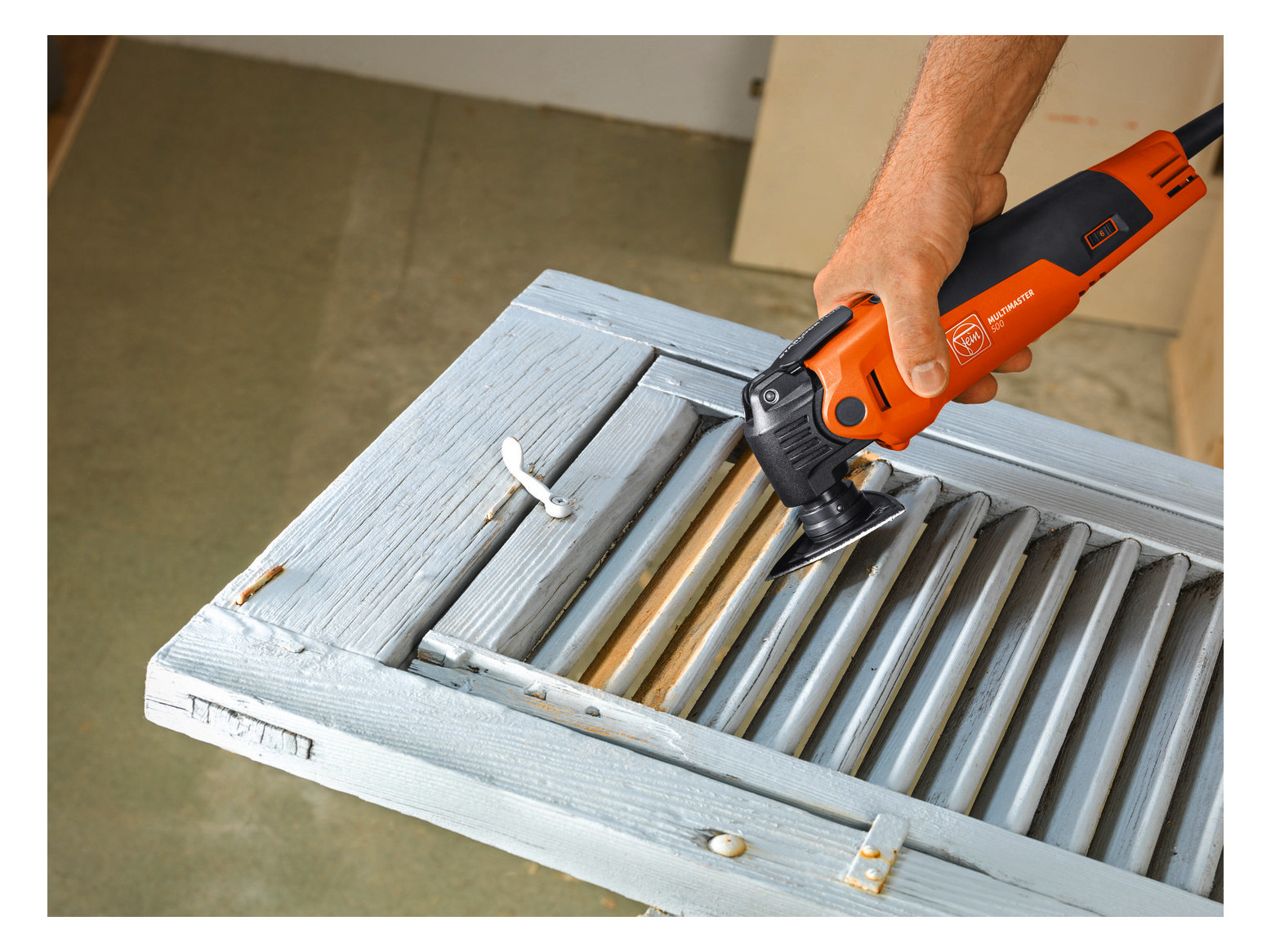 Bild Schleifplatten-Set, flach, Kantenlänge 80 mm, Aufnahme SL - Fein-1