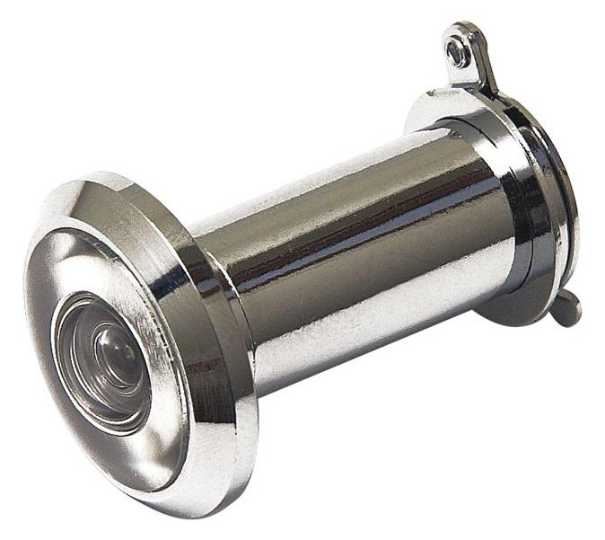 Bild Türspion D14 mm,Blickfeld 180G Edelstahl Optik - DENI-0