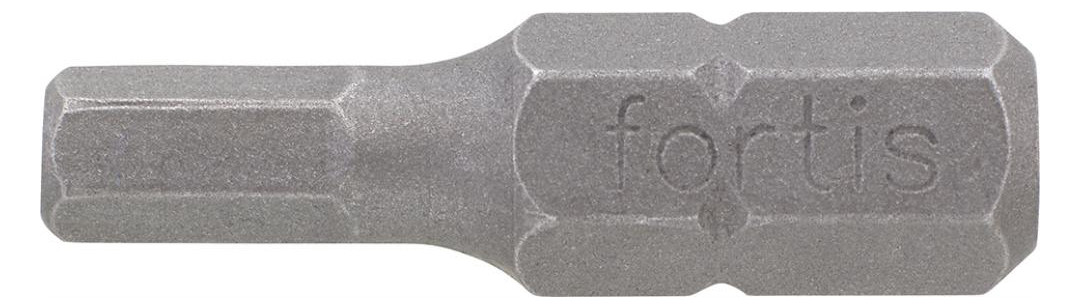 Bild Bit zähhart 1/4"" DIN3126 C6,3 Innensech skant 4x25mm 10er Pack FORTIS-0