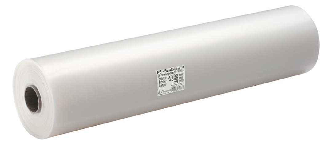 Bild Baufolie TRANSPARENT GKV 120, 4 x 50m - Hammerl-0