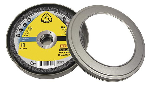 Bild Trennscheibe EDGE Special 125x1,2mm gera de 25 St. in Kunststoff-Box KLINGSPOR-0