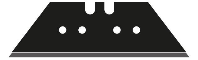Bild Trapezklinge Black 61 x18,7x0,65mm Pack a 10 Stück LUTZ BLADES - n.a.-0