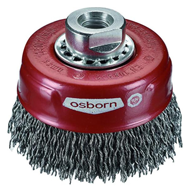 Bild Topfbürste Xtreme Stahl 60x0,3mm gewellt Osborn-0