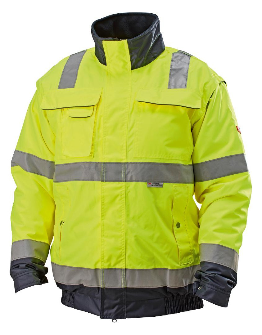 Bild Warnjacke Arthur 2.0 gelb-marine, Gr. 3XL FORTIS-0