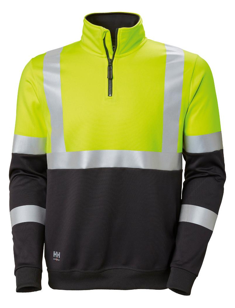 Bild Warn-Sweat-ZIP, gelb, Gr. L - n.a.-0