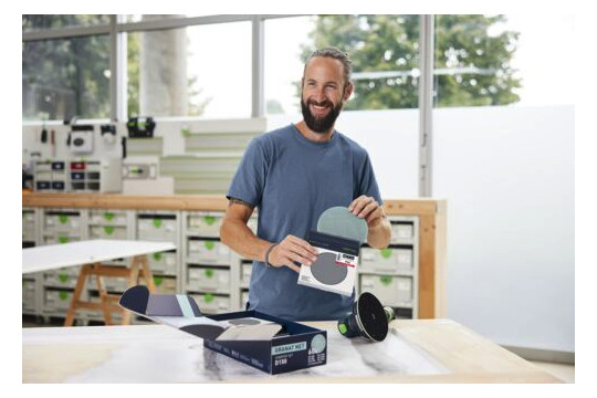 Bild Netzschleifmittel Granat Net D150 GR NET-Set - Festool-2