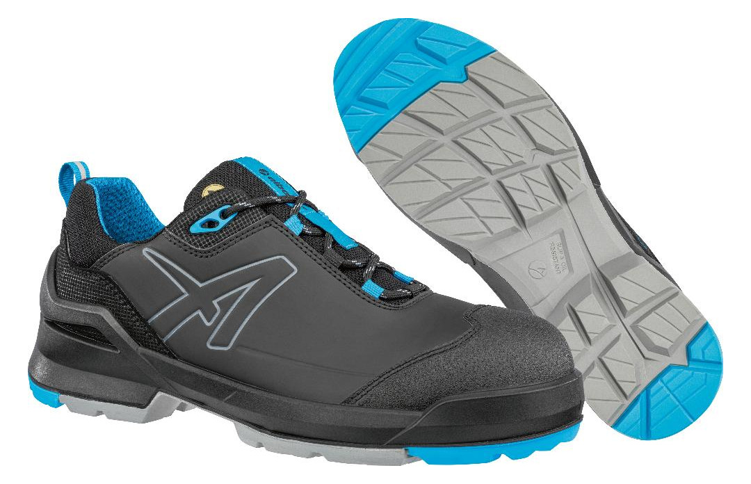 Bild Halbschuh TARAVAL BLACK/BLUE LOW, ESD FO SR S3L, Gr. 45 - albatros-0