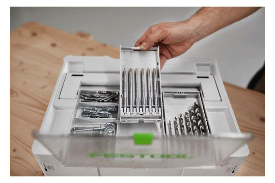 Bild Bohrerkassette BKS SYS3 D3-10 CE/W - Festool-2