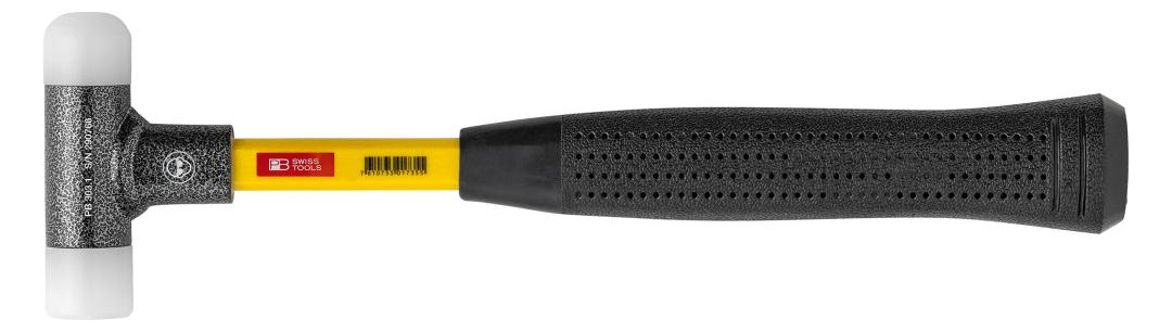 Bild Schonhammer mit Glasfaserstiel rückschla gfrei 22mm PB Swiss Tools-0