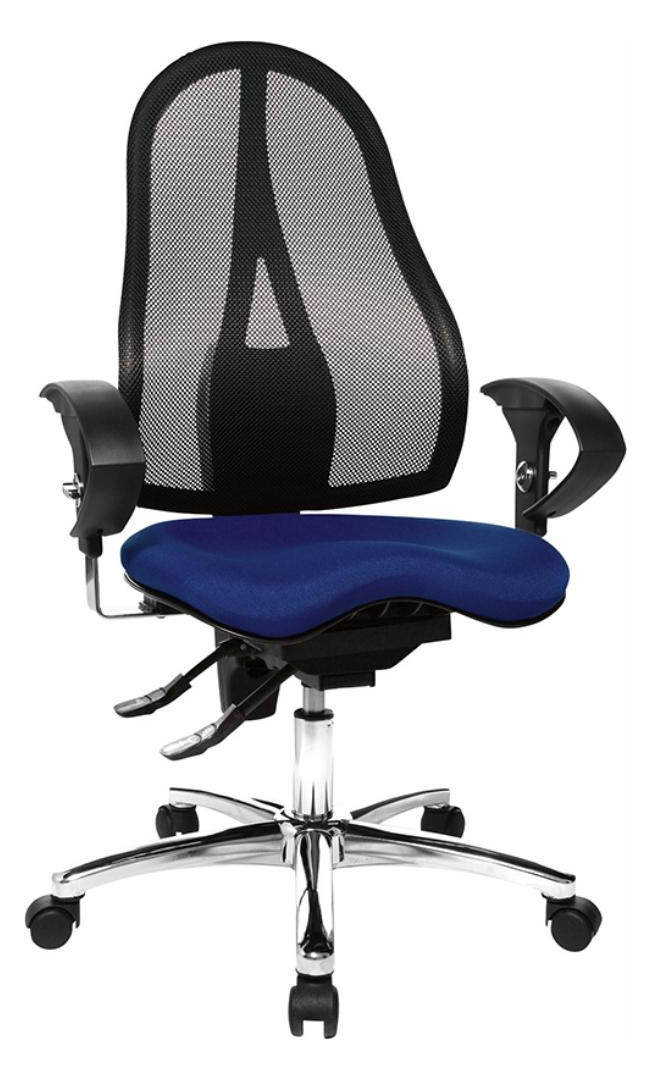 Bild Drehstuhl Sitness 15 blau/schwarz-0