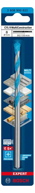 Bild Schlagbohrer EXPERT CYL-9 8x90x150mm Mul tiConstruction Bosch-2