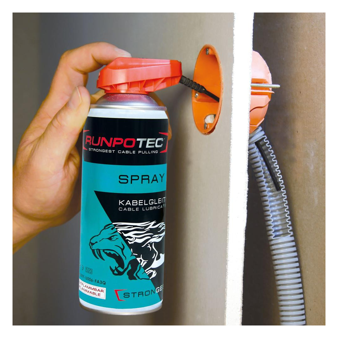 Bild Kabelgleitmittel Spray 400ml Runpotec-1