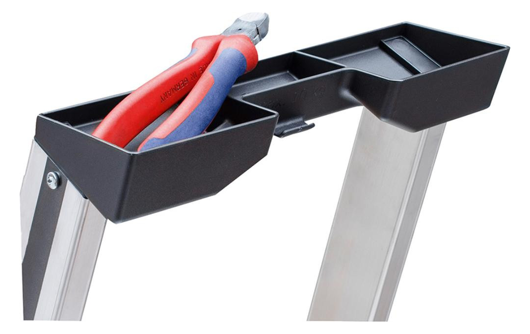 Bild Stufenstehleiter 4Stufen Standhöhe 0,88m 4 Stufen Standhöhe 0,88 m - ALUPRO concept-2