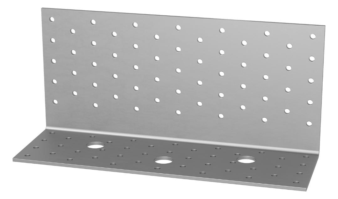 Bild GH Schubwinkel Typ 120 120x82x260x3,0 22 - HGH-0