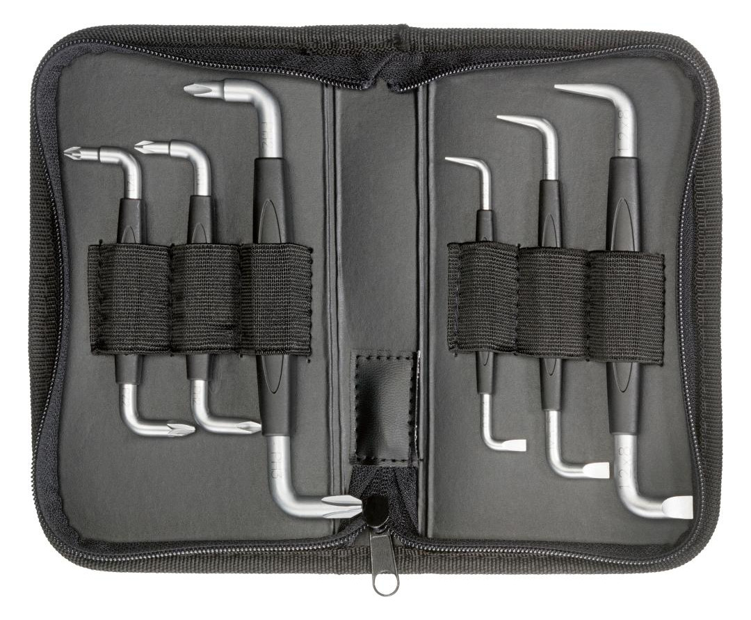 Bild Winkelschraubendreher-Set 6-teilig Schli tz/PH/PZ FORTIS-0