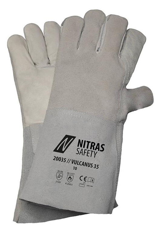 Bild Schweißerhandschuh VULCANUS 35, Gr. 10 - NITRAS-0