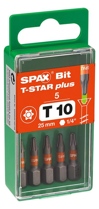 Bild BIT T-STAR PLUS T10 6,4x25mm - SPAX-1