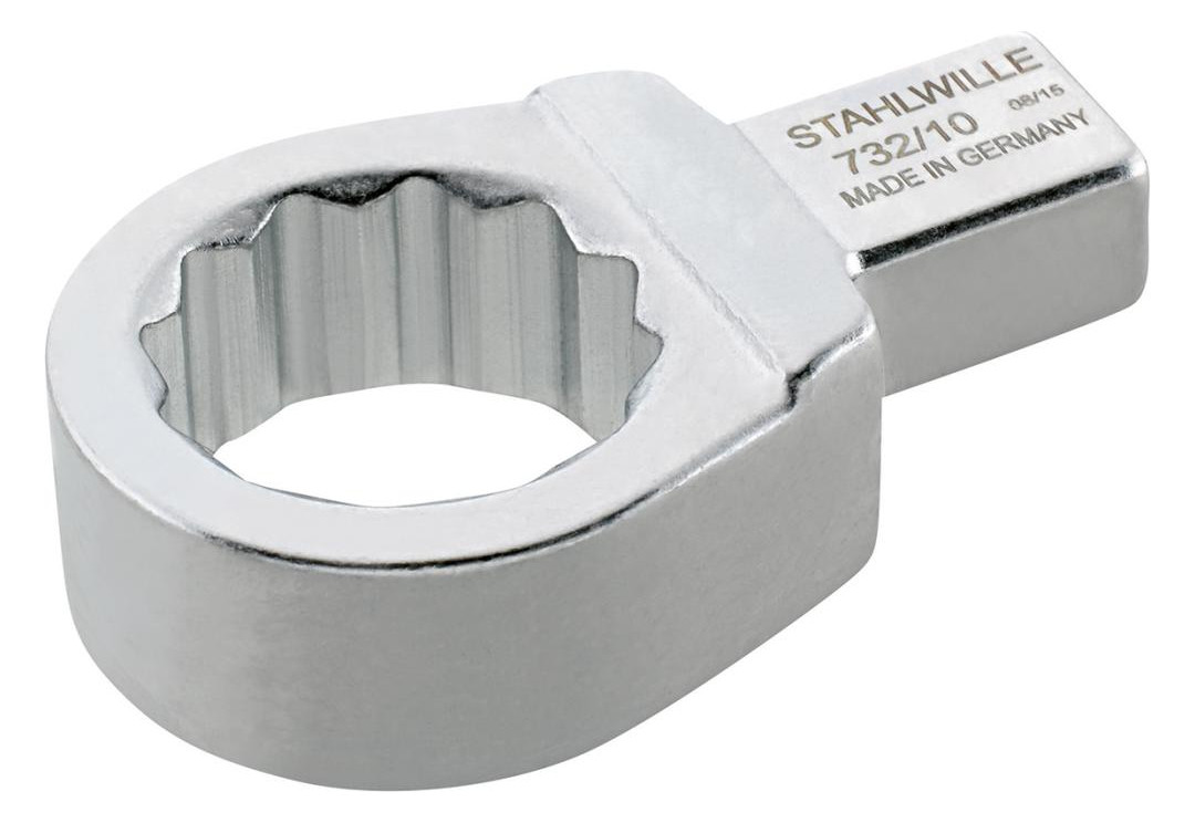 Bild Einsteck-Ringschlüssel 18mm 9x12mm Stahl wille - STAHLWILLE-0