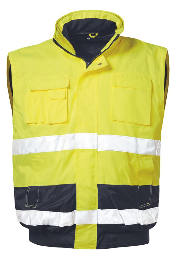 Bild Warnjacke Siegfried, Gr. 2XL, gelb/marine-1