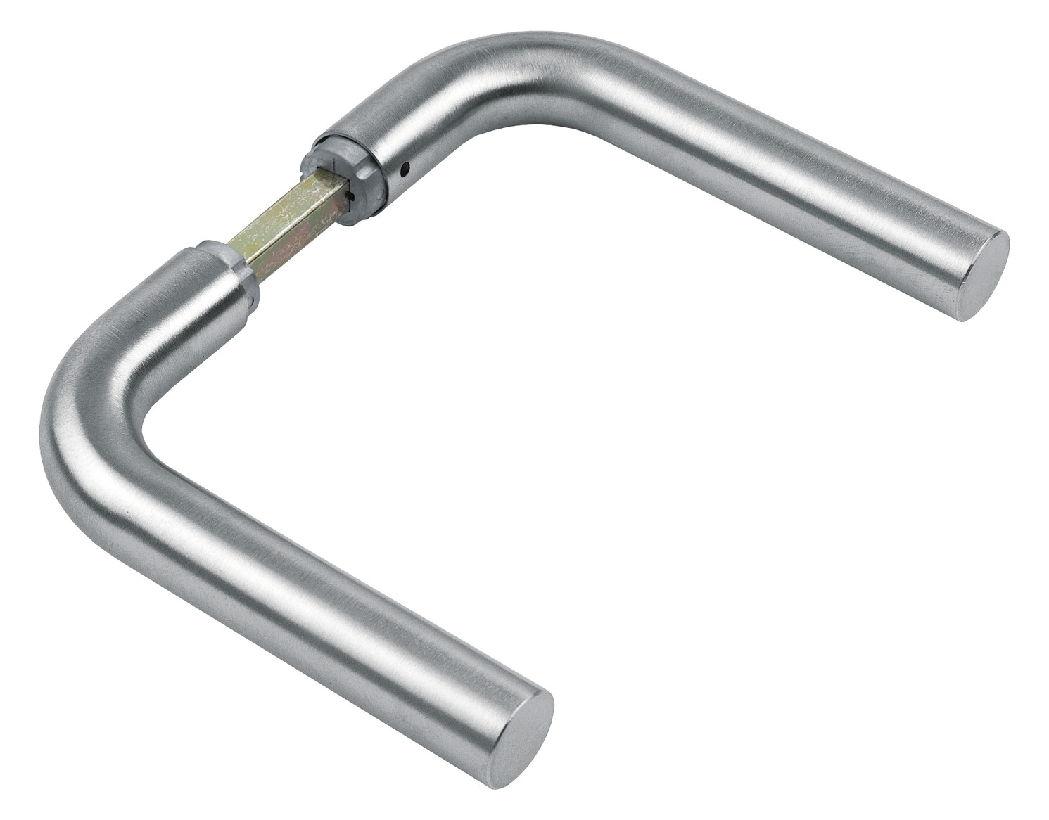 Bild HOPPE Drückerpaar Bonn GD-E150Z, 8mm, Stiftlänge 66mm, DIN Links-Rechts, Türstärke min. 35, Türstärke maximal 45mm, edelstahl matt-0