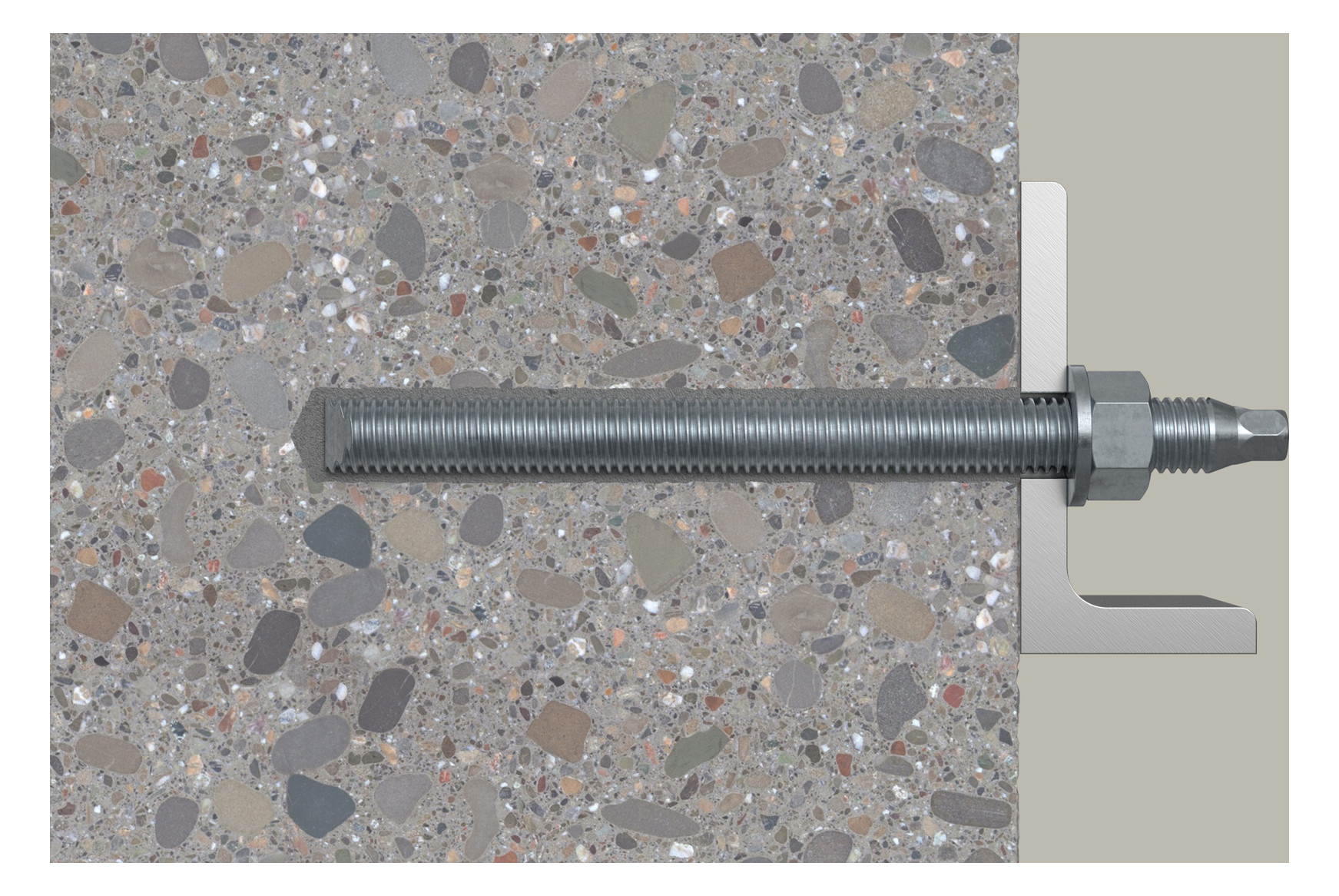 Bild Ankerstange RG M 12 x 250 Stahl,5.8,zn,Bohr-Ø: 14mm - fischer-2