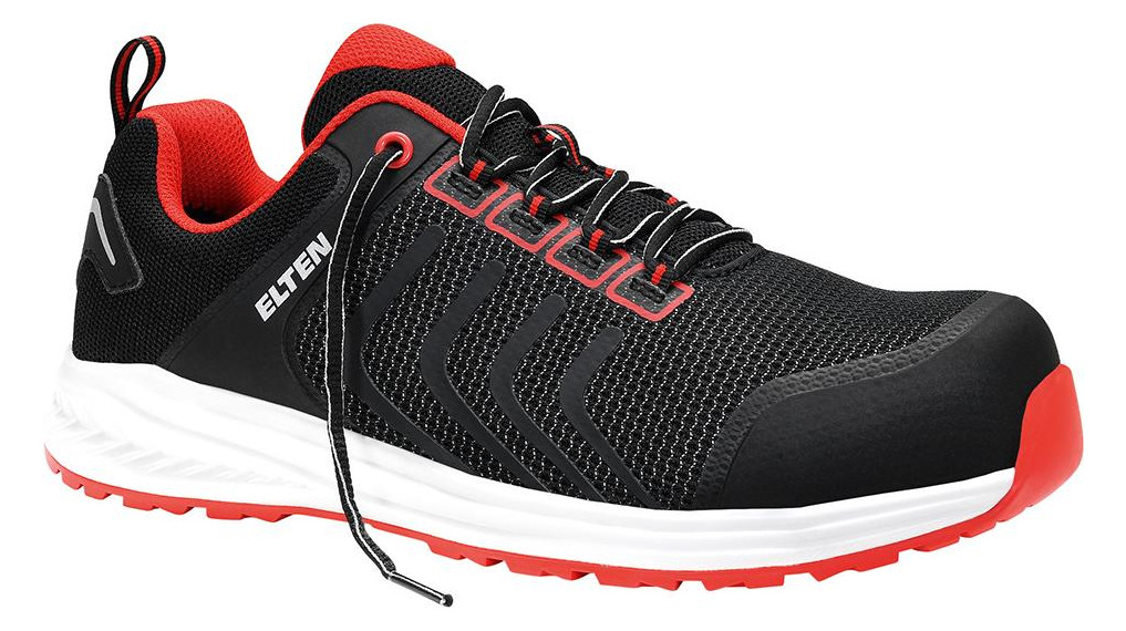 Bild Halbschuh 720831 LIVAS schwarz-rot, S1P ESD Gr. 48 ELTEN-0