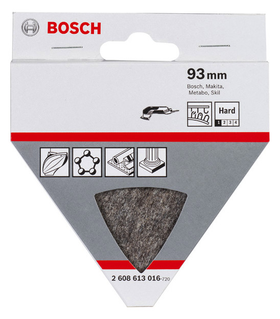 Bild Polierfilz 93mm, grob Bosch VE à 1 Stück für Deltaschleifer-1