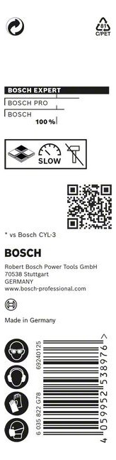 Bild Schlagbohrer EXPERT CYL-9 4x45x75mm Bosc h - BOSCH-1