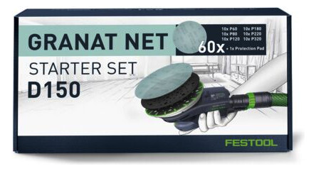 Bild Netzschleifmittel Granat Net D150 GR NET-Set - Festool-1