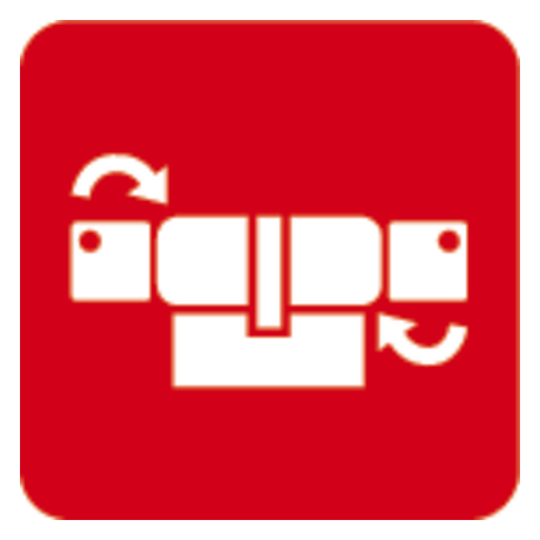 Bild Profil-Doppelzylinder, EC550, Baulänge A 30/ 45, Not+Gefahrenfunktion, 3 Wendeschlüssel, verschiedenschließend, Messing matt Nickel Pearl - ABUS-6