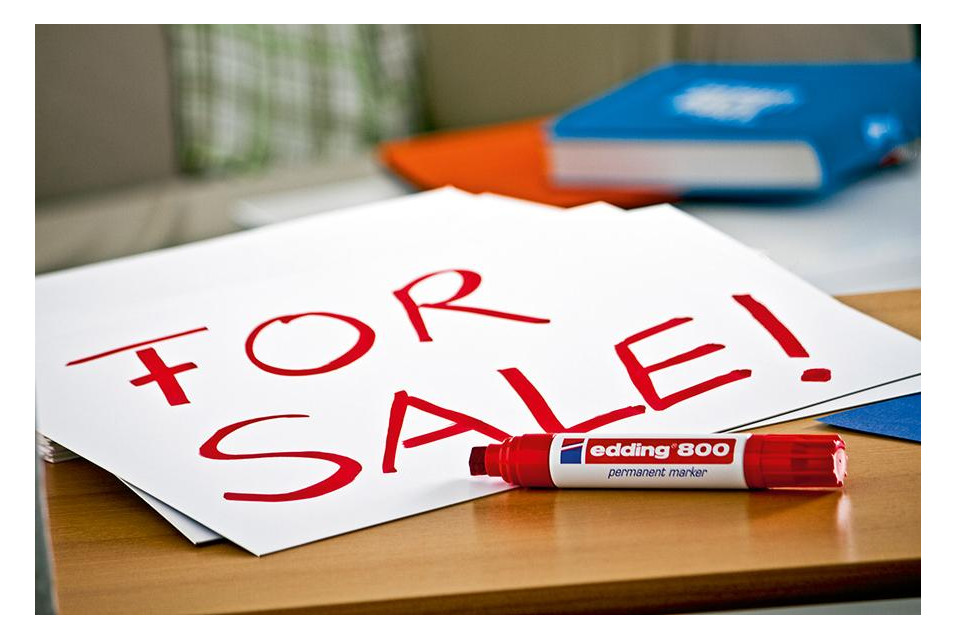 Bild Permanentmarker Nr. 800 rot Edding-1