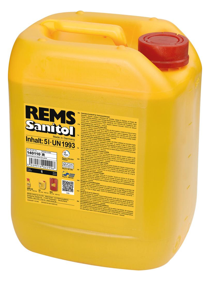Bild Gewindeschneidstoff REMS Sanitol 5 l-0
