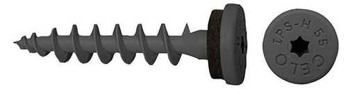 Bild CELO Isoplattenschraube IPS-H 55 Anthraz it RAL 7016-0