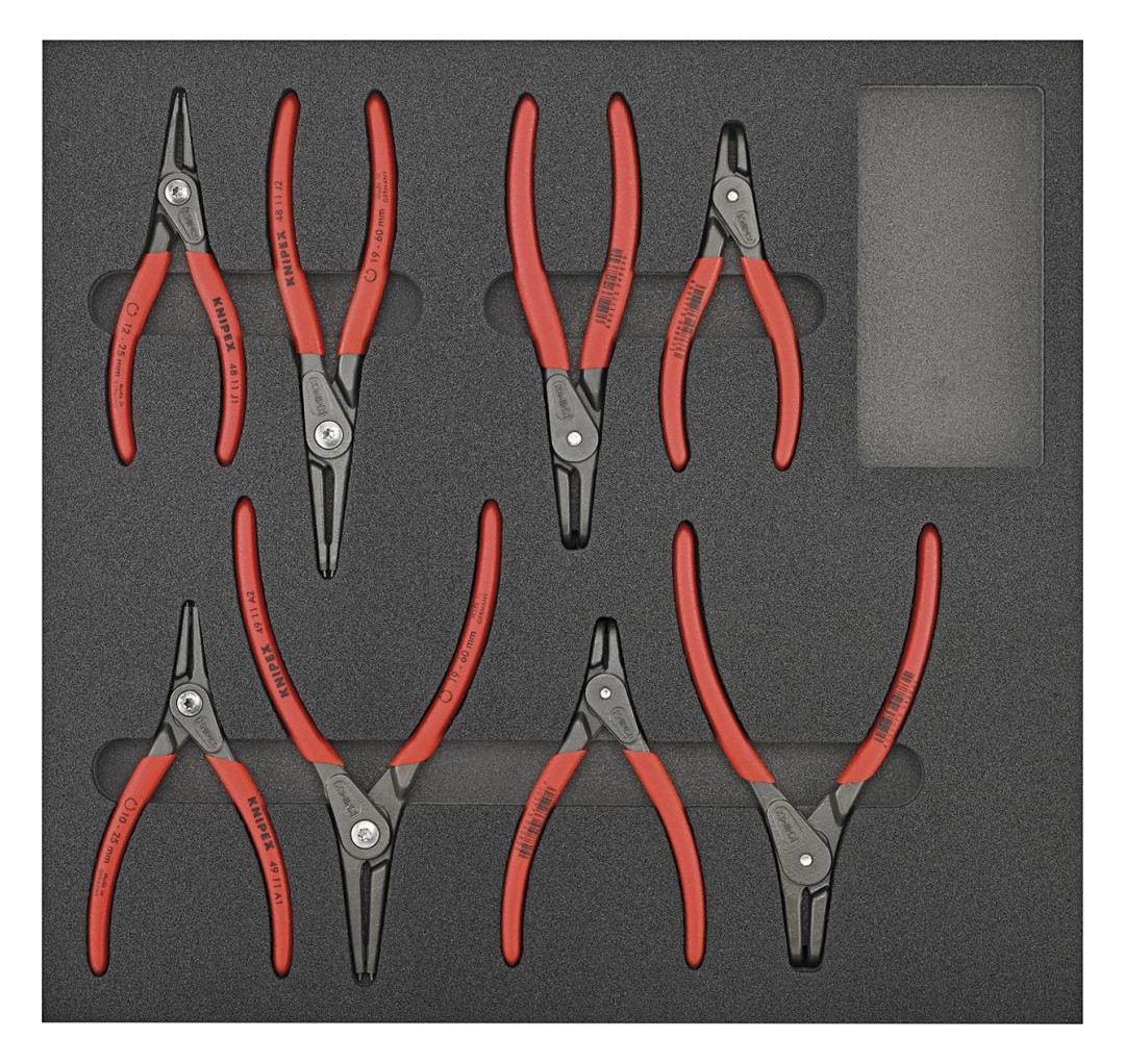 Bild Werkzeugmodul 1/3 Sicherungsringzangen K nipex - KNIPEX-0