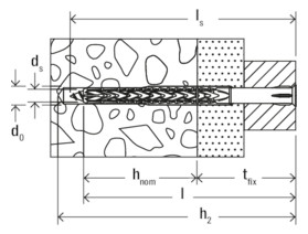 Bild Langschaftdübel SXRL 10x230 T,R Dübel:Nylon,Senkkopfschraube:Edelst.,R - fischer-4