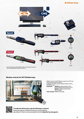 Chiave dinamometrica digitale GARANT HCT Bluetooth - Hoffmann Group Magazine